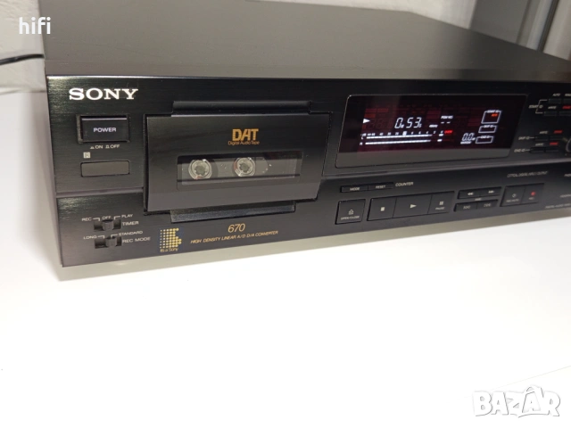 DAT дек Sony DTC-670, снимка 2 - Декове - 53609336