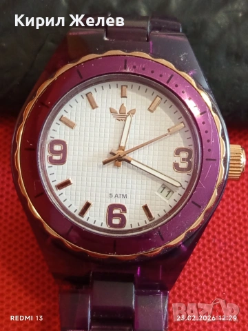 Марков дамски часовник Adidas много красив стилен дизайн 51697