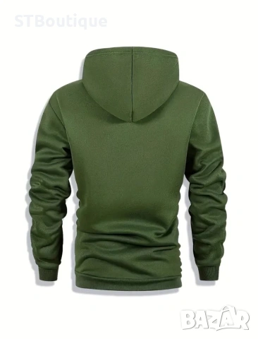 ⛹🏻Мъжки спортен екип STBoutique – модерен суитшърт с принт , снимка 2 - Спортни дрехи, екипи - 53617430