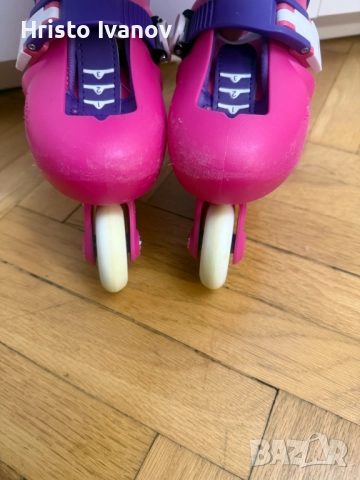Детски Ролери Play 3 + 3бр. Протектори, Розово/Лилави - 40лв, снимка 7 - Ролери, кънки - 52415907