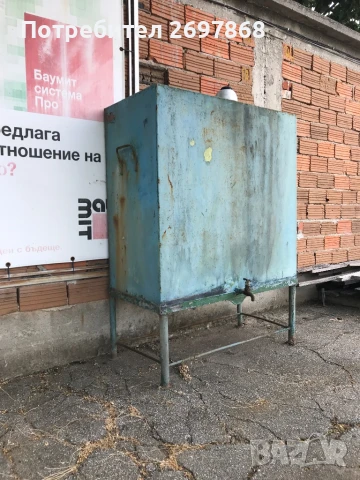 Метален резервоар 500л