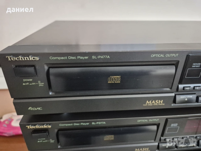 CD плейър Technics SL-P477A с много добър външен вид + подарък, снимка 2 - CD дискове - 53541851