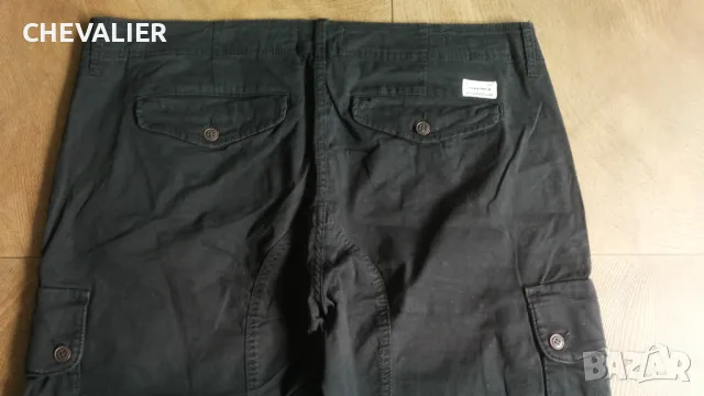 JACK & JONES JJIPAUL Stretch Cargo Trouser Размер 36 / 32 еластичен карго панталон 30-64, снимка 5 - Панталони - 48072294