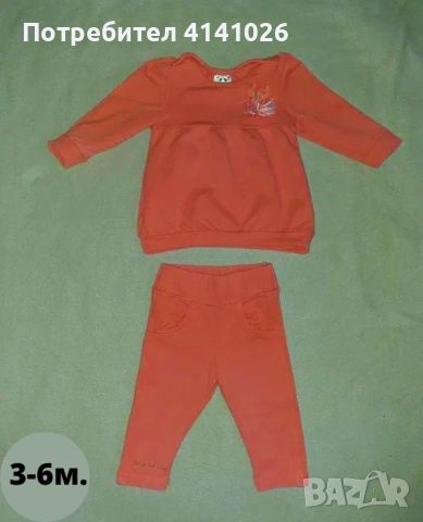 Маркови бебешки дрехи / блузи / ританки / клинове / комплекти / бодита, снимка 11 - Комплекти за бебе - 46470131
