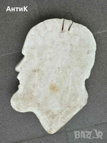 Соц Бюст Барелеф Ленин, снимка 3 - Антикварни и старинни предмети - 50225955