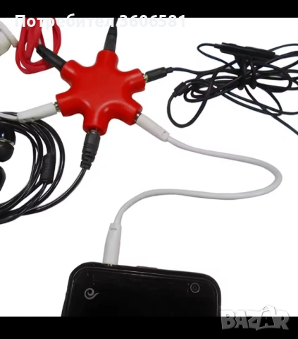 Разклонител/Сплитер за 3.5мм Аудио Жак за Слушалки, Аудио системи и др, снимка 10 - Тонколони - 40346254