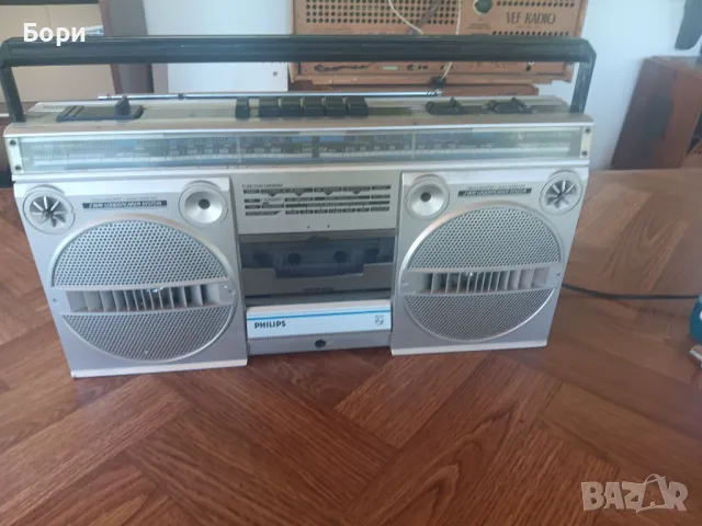 Радиокасетофон PHILIPS, снимка 12 - Радиокасетофони, транзистори - 49974804