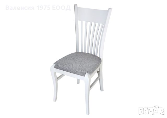 Трапезен стол Фаворит бял, снимка 1 - Столове - 12045274