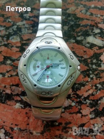 Мъжки кварцов часовник, SEIKO  - 6 лв, снимка 1 - Мъжки - 45793426