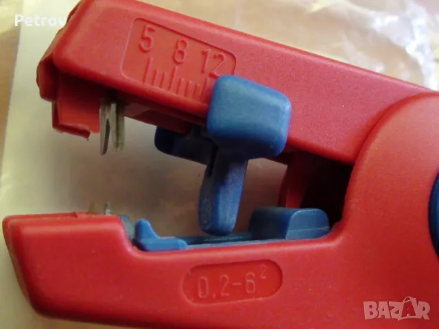 WEICON Super No.6 / 0,2-6 mm² / VDE 1000V - Made in Germany - ЧИСТО НОВИ Автомат. Клещи изол. кабели, снимка 8 - Клещи - 50200052