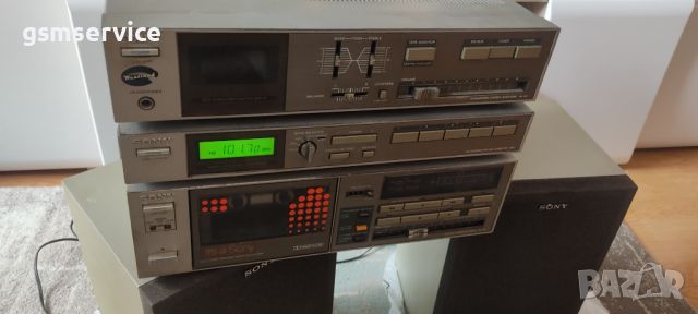 Sony deck tc-v3 tuner st-v3s stereo amplifier ta-v3, снимка 9 - Ресийвъри, усилватели, смесителни пултове - 45698469