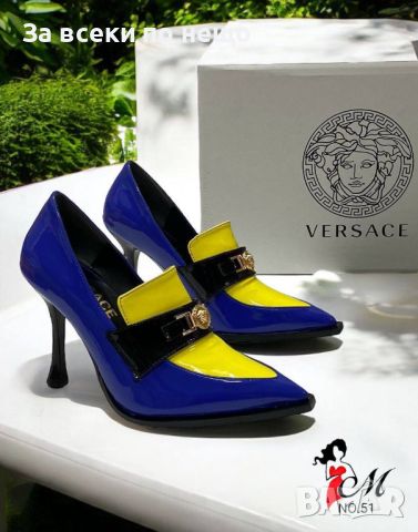 Дамски обувки на ток Versace Код D563, снимка 2 - Дамски обувки на ток - 46814033