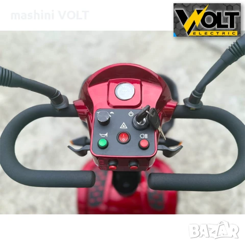 Инвалидна четириколка на ток за възрастни и трудноподвижни хора Volt Electric N2, 24V, 20Ah, снимка 8 - Инвалидни скутери - 51249267