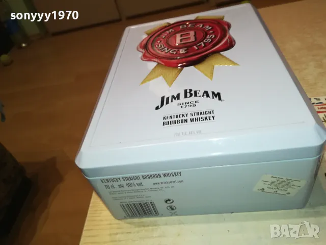 jim beam-голяма метална кутия за колекция 0412241604, снимка 7 - Колекции - 48224223