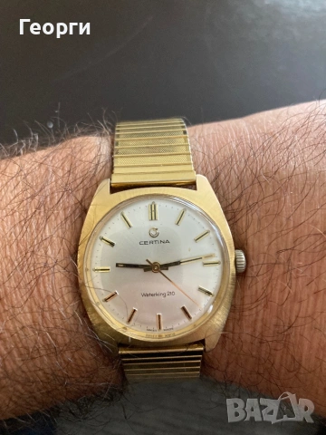 Истинска швейцарска Certina , снимка 10 - Мъжки - 53369886