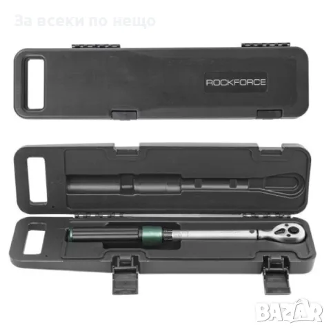 Динамометричен ключ 1/2 10 - 60 Nm RockForce, снимка 3 - Други инструменти - 50346723