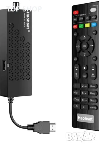 Професионален декодер, Digital Terrestrial 2023, DVB T2 HDMI TV Stick WIFI,Dolby HD 1080P,H265,HEVC, снимка 7 - Приемници и антени - 48932509