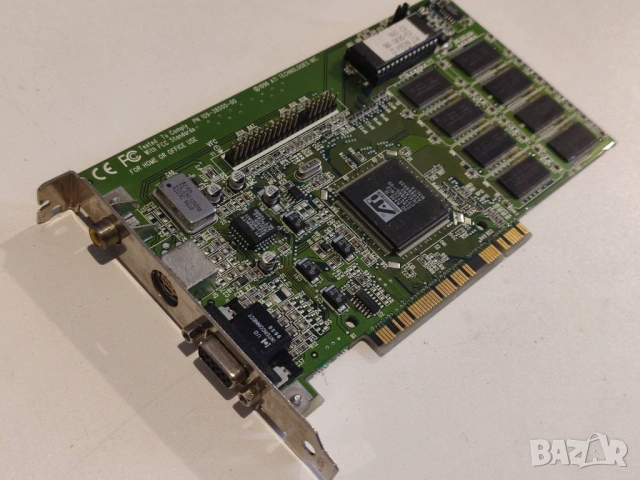 Ретро видео платка ATI Rage PCI TV out