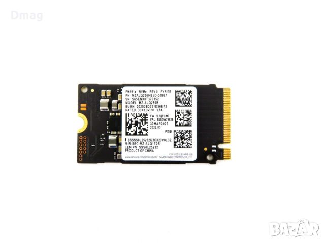 SSD Samsung / WD / Hynix / MICRON 256GB NVMe PCIe M.2 2242 , 2280, снимка 1 - Твърди дискове - 45931219