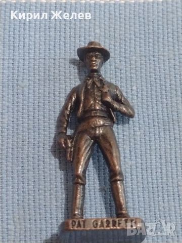 Метална фигура играчка KINDER SURPRISE PAT GARRETT рядка за КОЛЕКЦИОНЕРИ 41852, снимка 1 - Колекции - 45464345