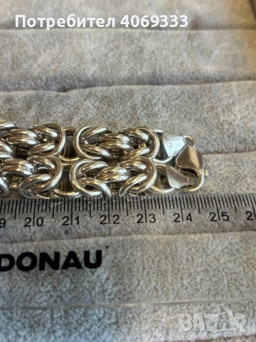 Сребърен ланец 105гр проба 925