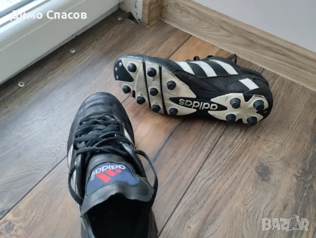 Продавам кожени бутонки ADIDAS

, снимка 4 - Футбол - 48455970