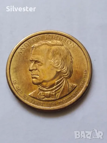 2008+ ONE US Dollar coin, Президентски долари-монети, Колекция USA, снимка 3 - Нумизматика и бонистика - 47680937