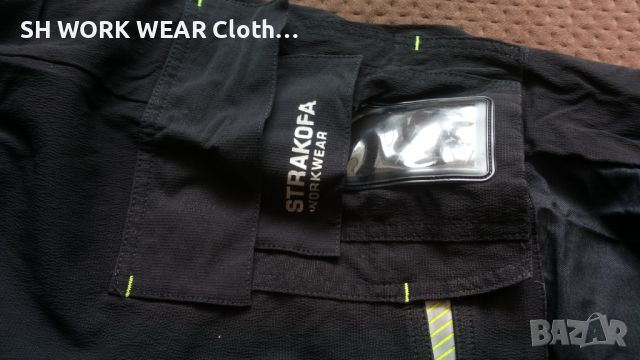 STRAKOFA Work Stretch Trouser + Holster Pocket размер 48 - M / 32 еластичен работен панталон W4-173, снимка 8 - Панталони - 46105363