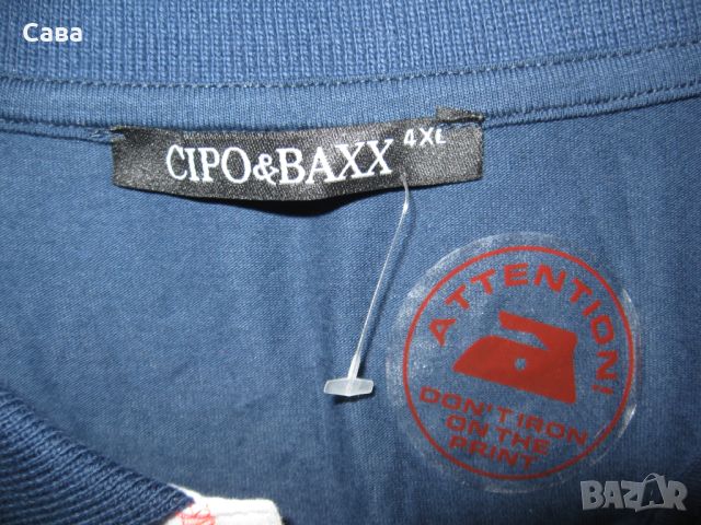 Блуза CIPO&BAXX  мъжка,4-5ХЛ, снимка 1 - Блузи - 45785162