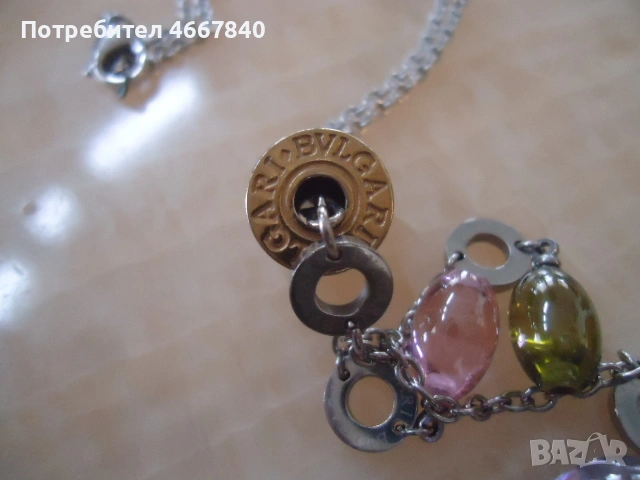 Bvlgari медальон ., снимка 3 - Колиета, медальони, синджири - 53932779