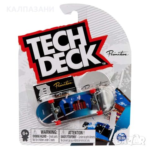 TECH DECK Мини скейтборд 1 брой 6067049, снимка 4 - Игри и пъзели - 46099231