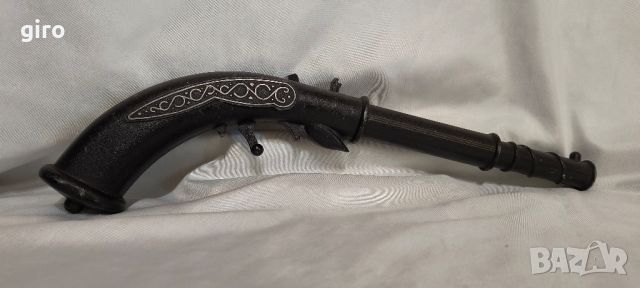 Стар кремъчен пистолет за украса и декорация , снимка 2 - Колекции - 46114898