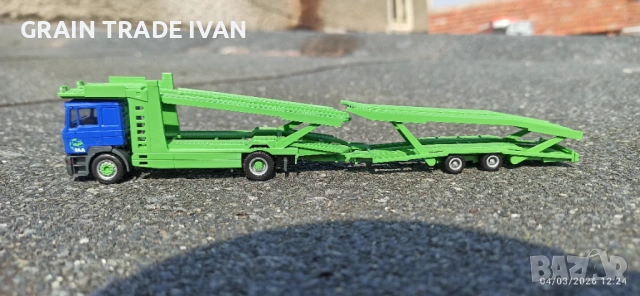 MAN F2000 Автовоз! Herpa 1/87!, снимка 3 - Колекции - 53748794