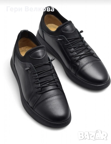 Естествена кожа унисекс спортни обувки с ортопедична подметка и стелка, снимка 2 - Дамски ежедневни обувки - 52018243