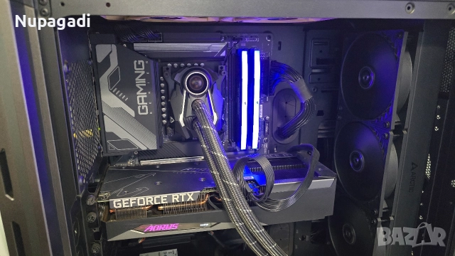 Сетъп I9 - 13900k, монитор , клавиатура , мишка , волан , джойстик , снимка 8 - Геймърски - 52544961