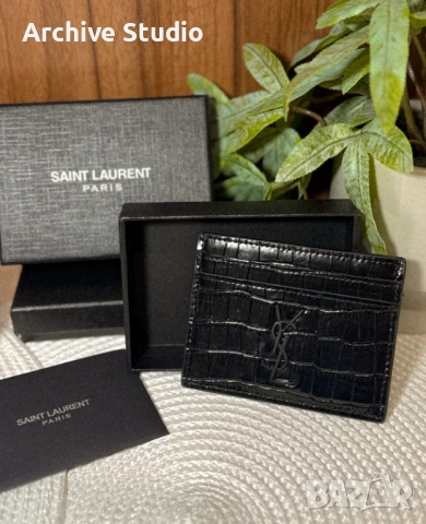 Saint Laurent YSL Cardholder/Картхолдер - НАЛИЧНИ!, снимка 3 - Портфейли, портмонета - 53501667