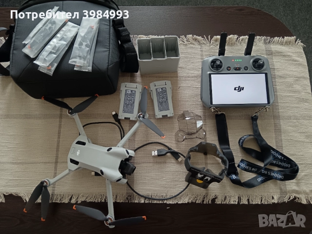 DJI Mini 4 Pro Fly More Combo (DJI RC 2), снимка 3 - Дронове и аксесоари - 51437862