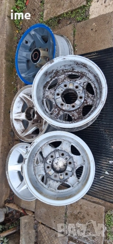 5бр ляти джипови джанти 7J15. 6x139.7. OEM 91140444. Свалени са от Opel Frontera..., снимка 5 - Гуми и джанти - 53979162