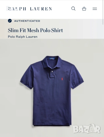 Оригинална мъжка тениска Polo Ralph Lauren размер М