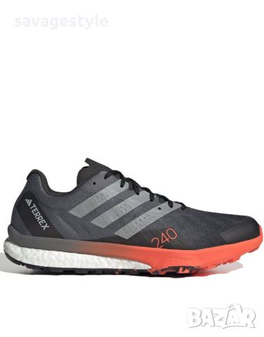 Мъжки маратонки ADIDAS Terrex Speed Ultra Trail Running Shoes Grey/Black, снимка 2 - Маратонки - 46321868