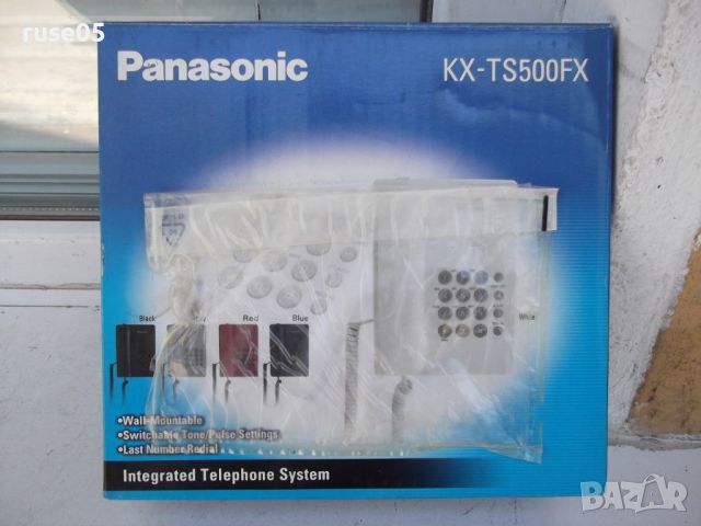Телефон "Panasonic - KX-TS500FX" нов работещ, снимка 1 - Стационарни телефони и факсове - 46494786