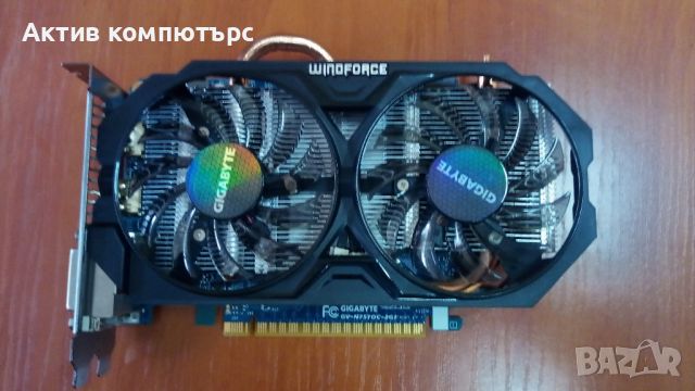 Видеокарта Gigabyte GeForce GTX 750 Ti OC 2048MB GDDR5 128-bit DVI-I DVI-D 2xHDMI, снимка 1 - Видеокарти - 45951121