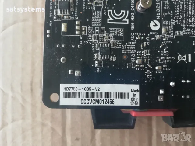 Видео карта AMD Radeon Asus HD7750 1024MB GDDR5 128bit PCI-E, снимка 9 - Видеокарти - 47121188