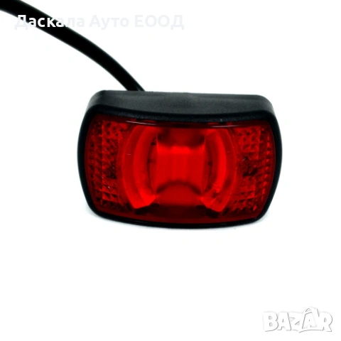 1бр. ЛЕД габарит с рефлектор с 4 SMD диода, 12-24V , 3 цвята , ПОЛША, снимка 3 - Аксесоари и консумативи - 29253011