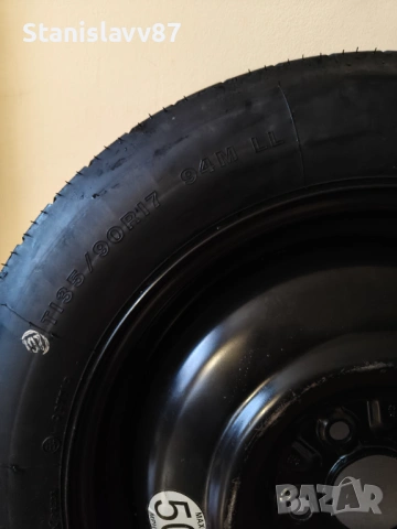 17 резервна гума 5x114.3 патерица 135 90 17 Hyundai Kia Киа Хюндай, снимка 3 - Гуми и джанти - 53591954