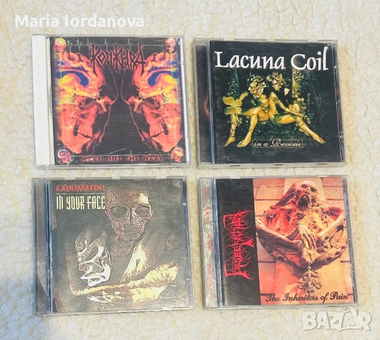 Metal Оргнални албуми, снимка 4 - CD дискове - 53757216