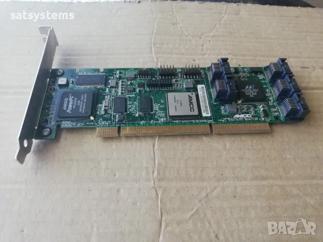 3ware AMCC 9550SX-8LP SATA II PCI-X RAID Controller Card, снимка 5 - Други - 48095991