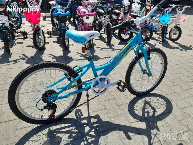 CROSS Велосипед 20" Ultra Larissa тюркуаз, снимка 6 - Велосипеди - 53839004