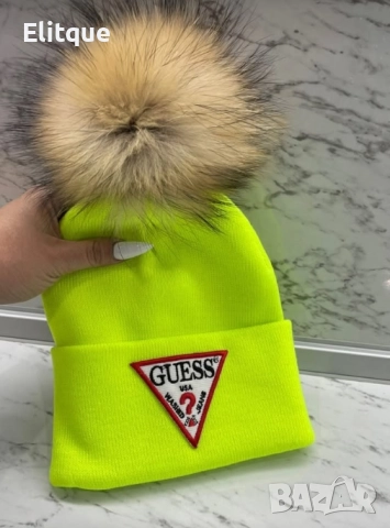 зимни шапки guess, снимка 9 - Шапки - 52787134