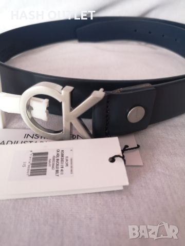 Оригинален колан CALVIN KLEIN, 115 см  /346/, снимка 6 - Колани - 46475248